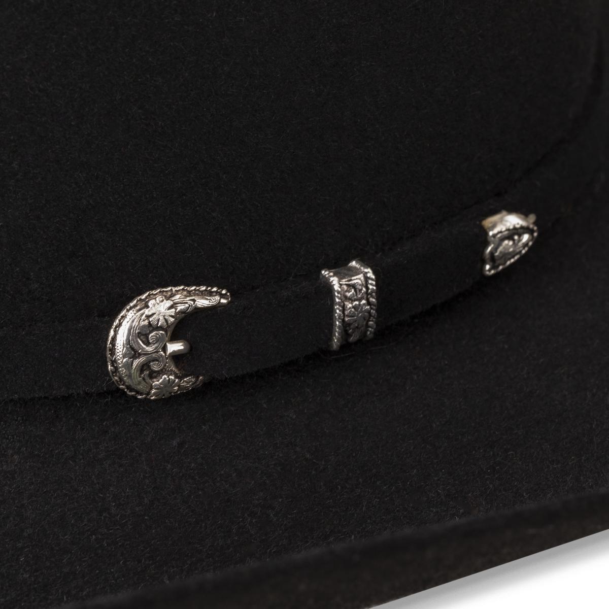Resistol | Cody Johnson The SP 6X Fur Felt Western Hat | 130759 | detailone | BLACK