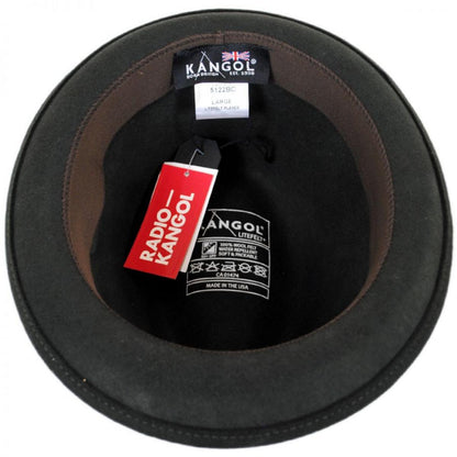 Kangol | Wool LiteFelt Player Fedora Hat | 130197 | under | FORRESTER