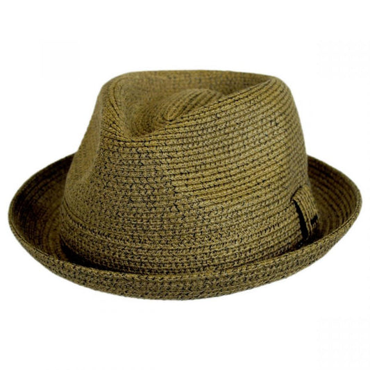 Bailey 1922 | Billy Braided Toyo Straw Fedora Hat | 127843A | lead | COCONUT