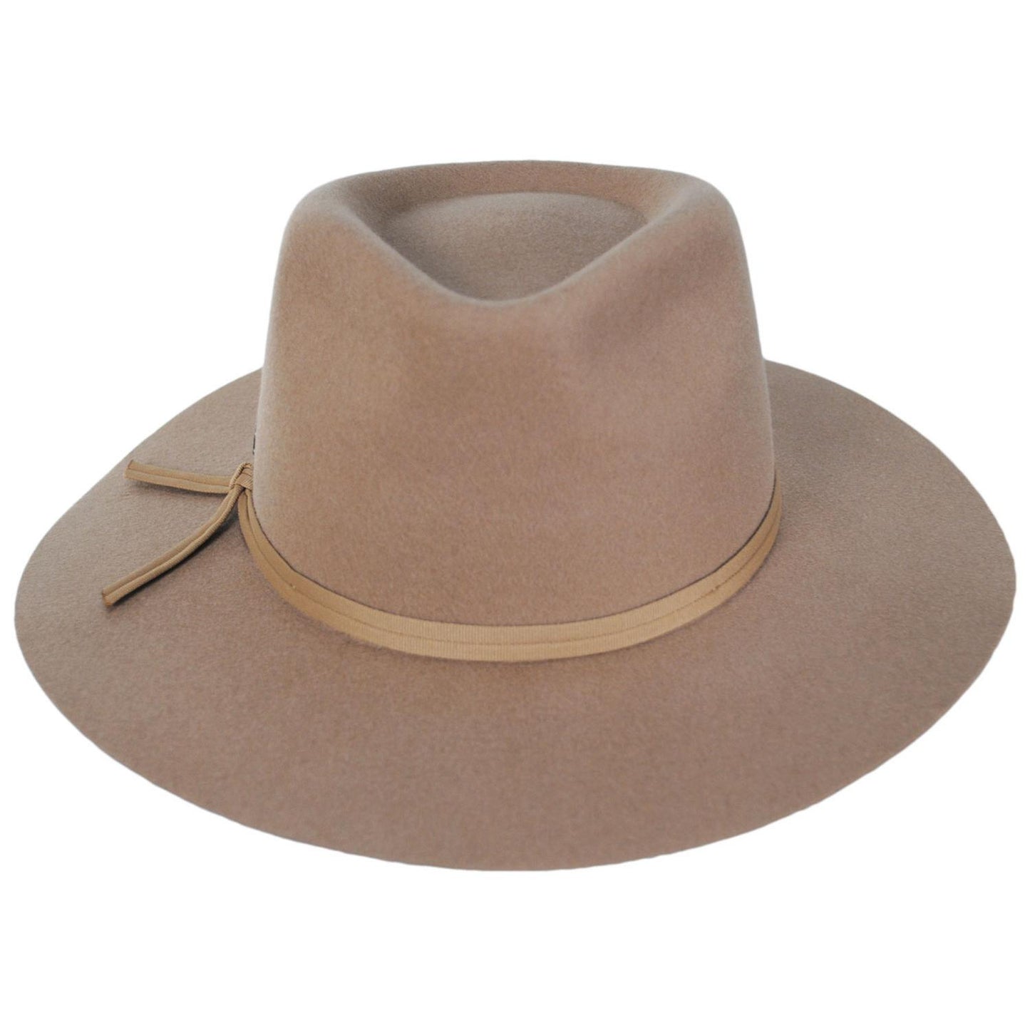 Biltmore | V.C. Whiskey Glass Wool Felt Rancher Fedora Hat | 130293 | front | FAWN