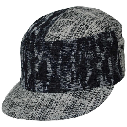 Kangol | Denim Mashup Army Cap | 201142 | lead | BLACK TOPSTITCH