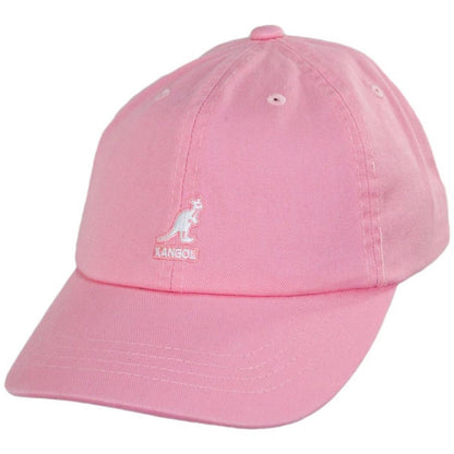 Kangol | Washed Cotton Strapback Baseball Cap Dad Hat - Fashion Colors | 201173A | lead | PEPTO