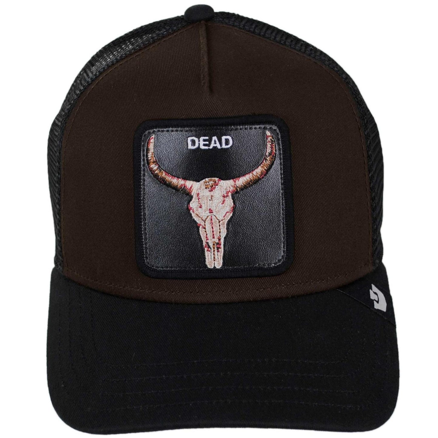 Goorin Bros | Dead Skull Mesh Trucker Snapback Baseball Cap | 200811 | front | GROUND/VOID