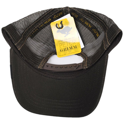 Peanuts | Pig Pen Mesh Trucker Snapback Baseball Cap | 201300 | under | BROWN