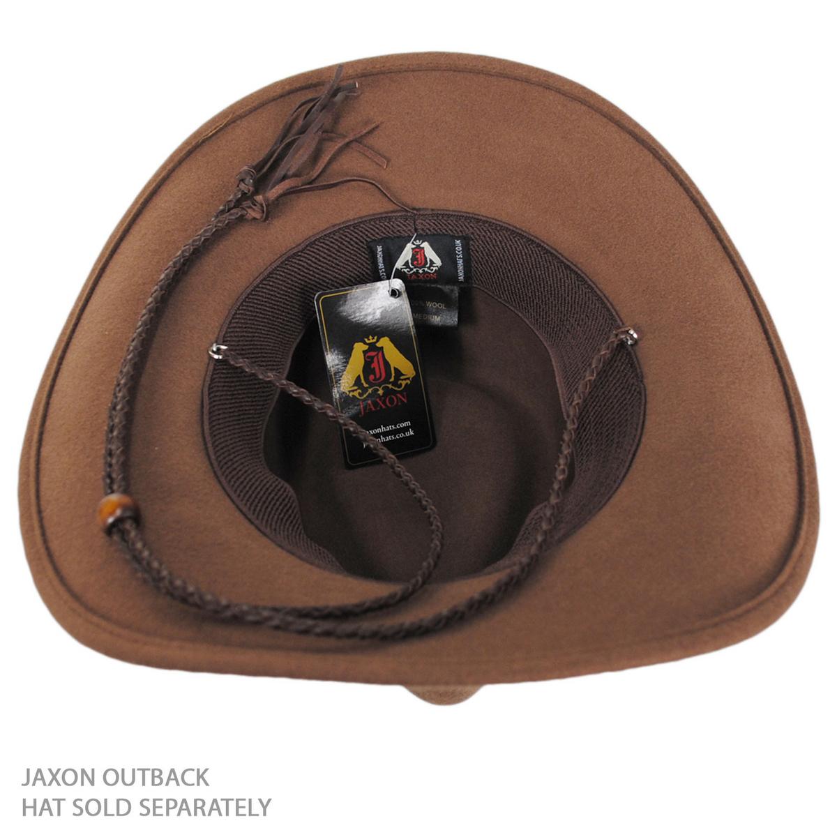 Village Hat Shop | Leather Braid Chin Cord/Strap | 602330 | under | BROWN
