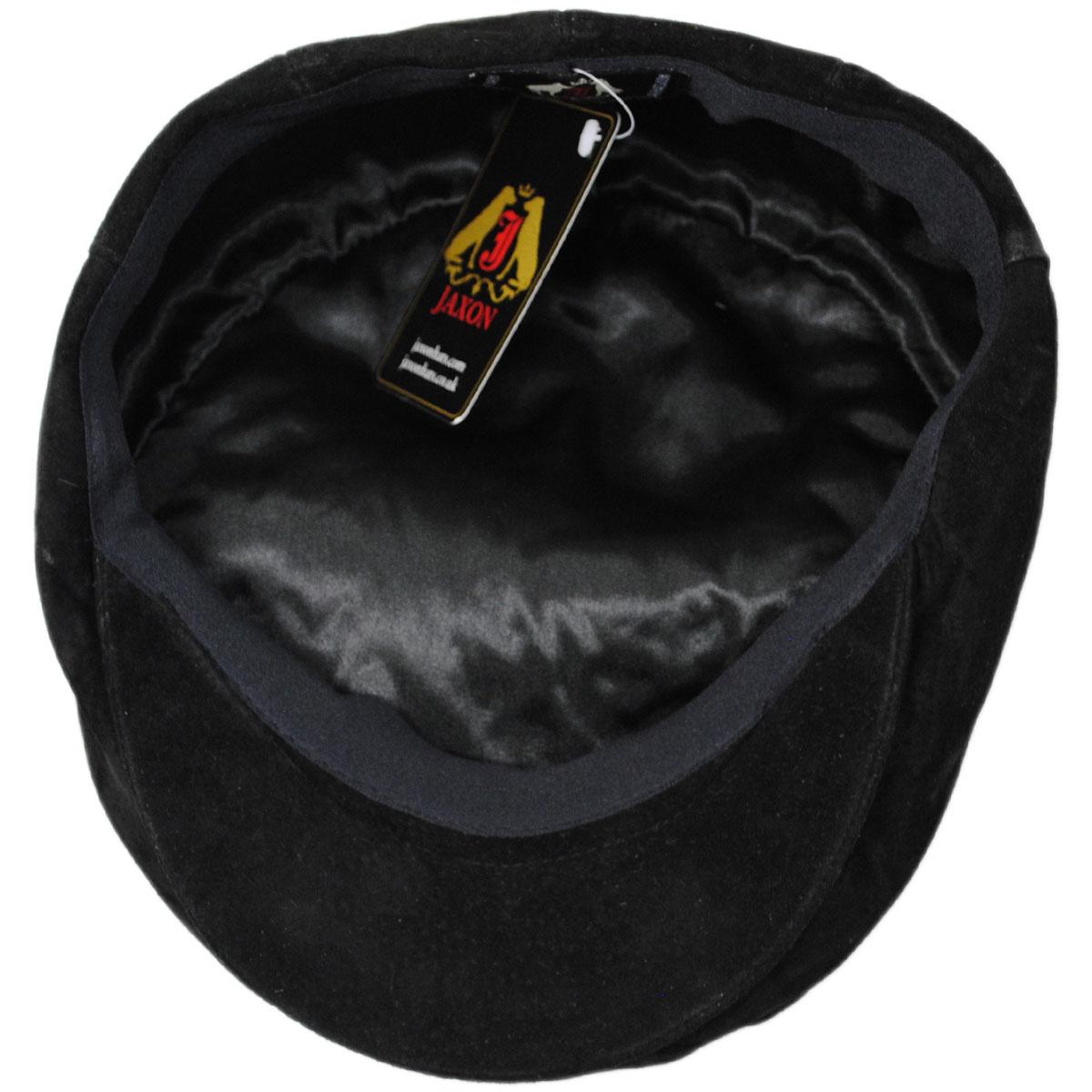 Jaxon Hats | Wholesale Five-Point Suede Ivy Cap B2B Pre-Pack | B2B170200 | under | BLACK