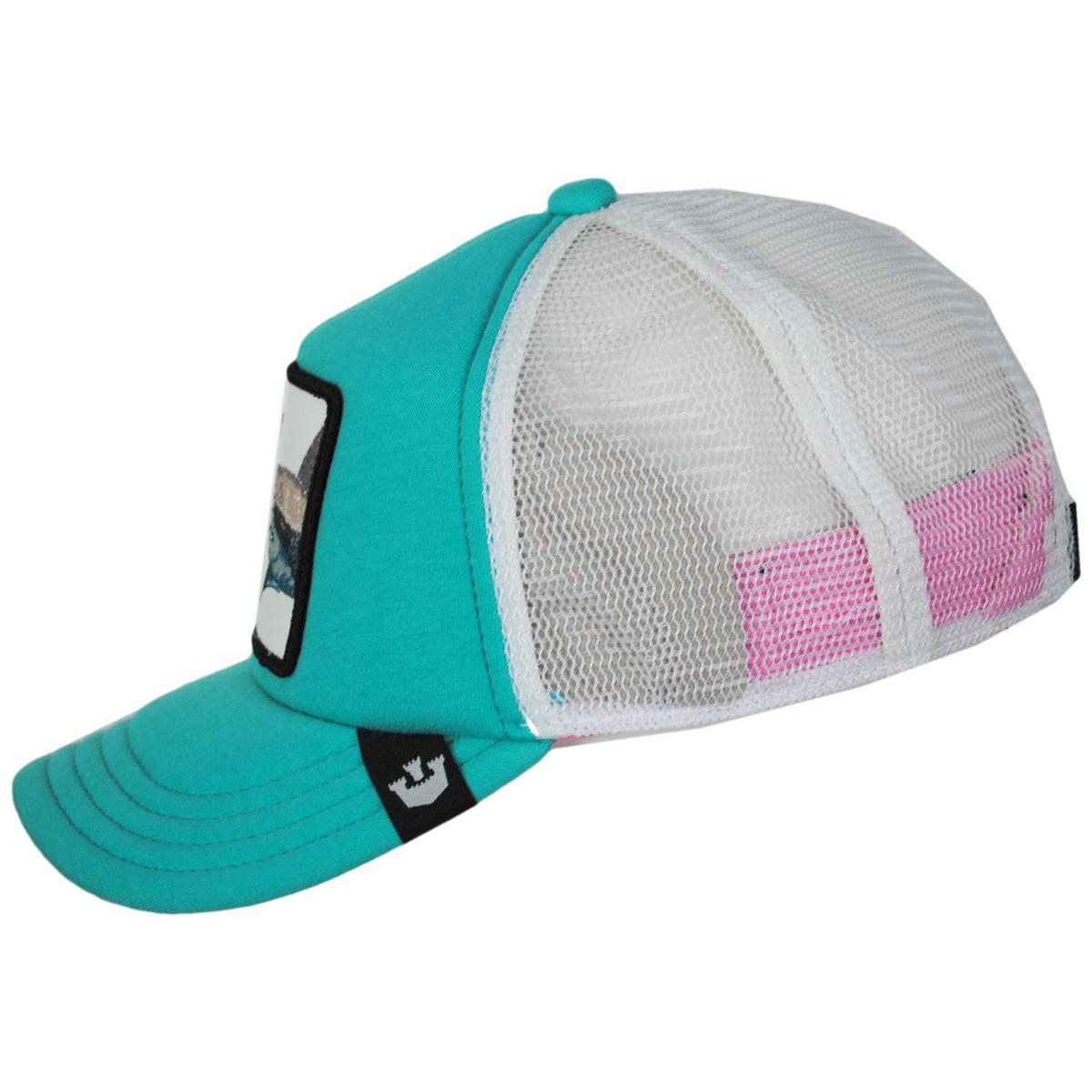Goorin Bros | Kid's Baby Shark Mesh Trucker Snapback Baseball Cap | 508930 | profile | TEAL