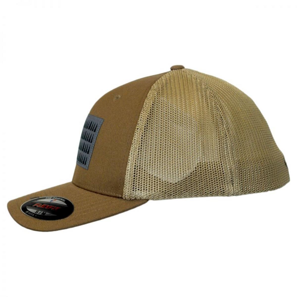 Columbia Sportswear | Tree Flag Mesh Flexfit Fitted Baseball Cap | 400139 | profile | DELTA