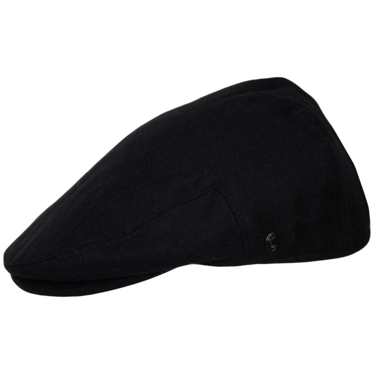 Harlem Wool Blend Ivy Cap - Black – Village Hat Shop
