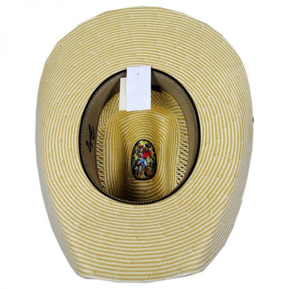 Bailey Western | Cassius 7X Toyo Straw Western Hat | 127706 | under | NATURAL/TAN