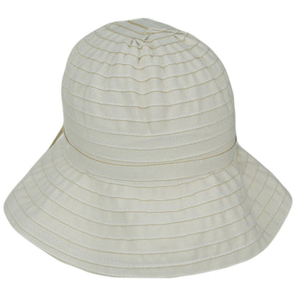Jeanne Simmons | Roller Ribbon Cotton Blend Sun Hat