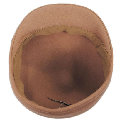 Jaxon Hats | Wool Ascot Cap | 167550 | under | BRITISH TAN
