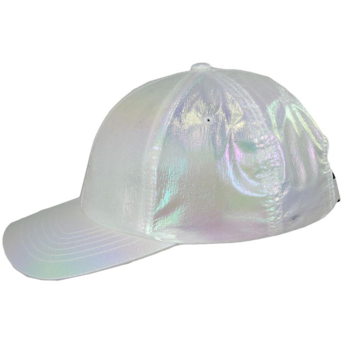 Kangol | Foiled Irisdescent Baseball Cap Dad Hat | 201190 | profile | MOONSTONE