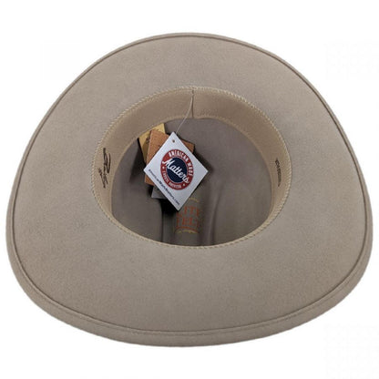 Bailey Western | Chisolm Wool Litefelt Cattlemen Western Hat | 130028 | under | PUTTY