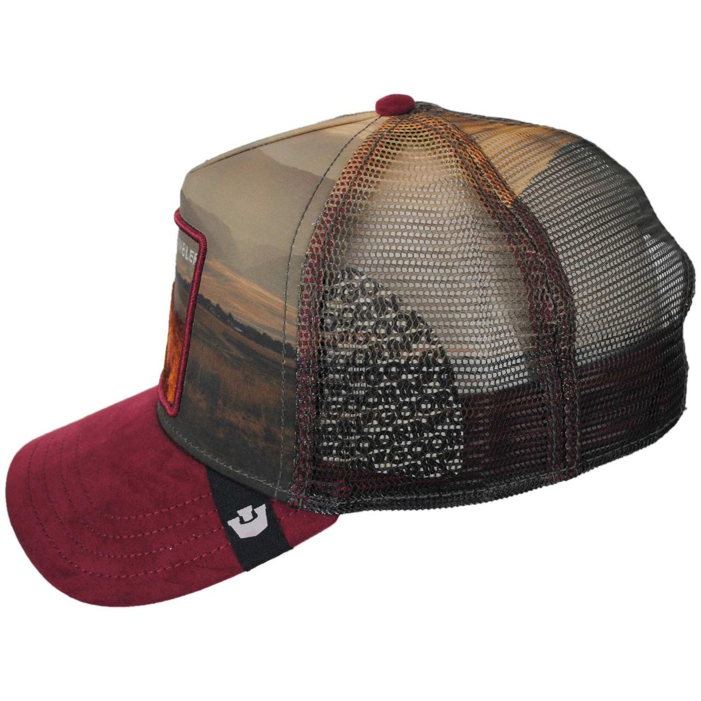 Goorin Bros | Stallion In The Element Mesh Trucker Snapback Baseball Cap | 200774 | profile | CRUSH