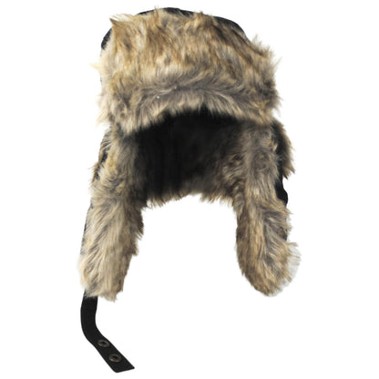 Dorfman Pacific | Alastair Tech Trooper Hat | 400610 | front | BLACK