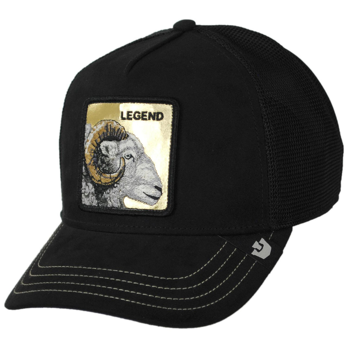 Goorin Bros | Golden Legend Mesh Trucker Snapback Baseball Cap | 200839 | lead | VOID