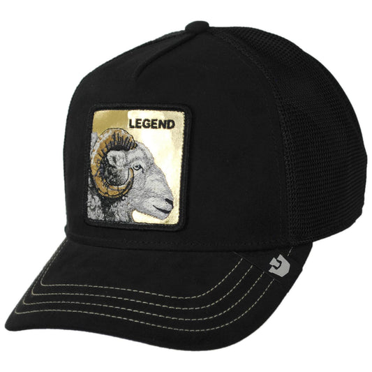 Goorin Bros | Golden Legend Mesh Trucker Snapback Baseball Cap | 200839 | lead | VOID