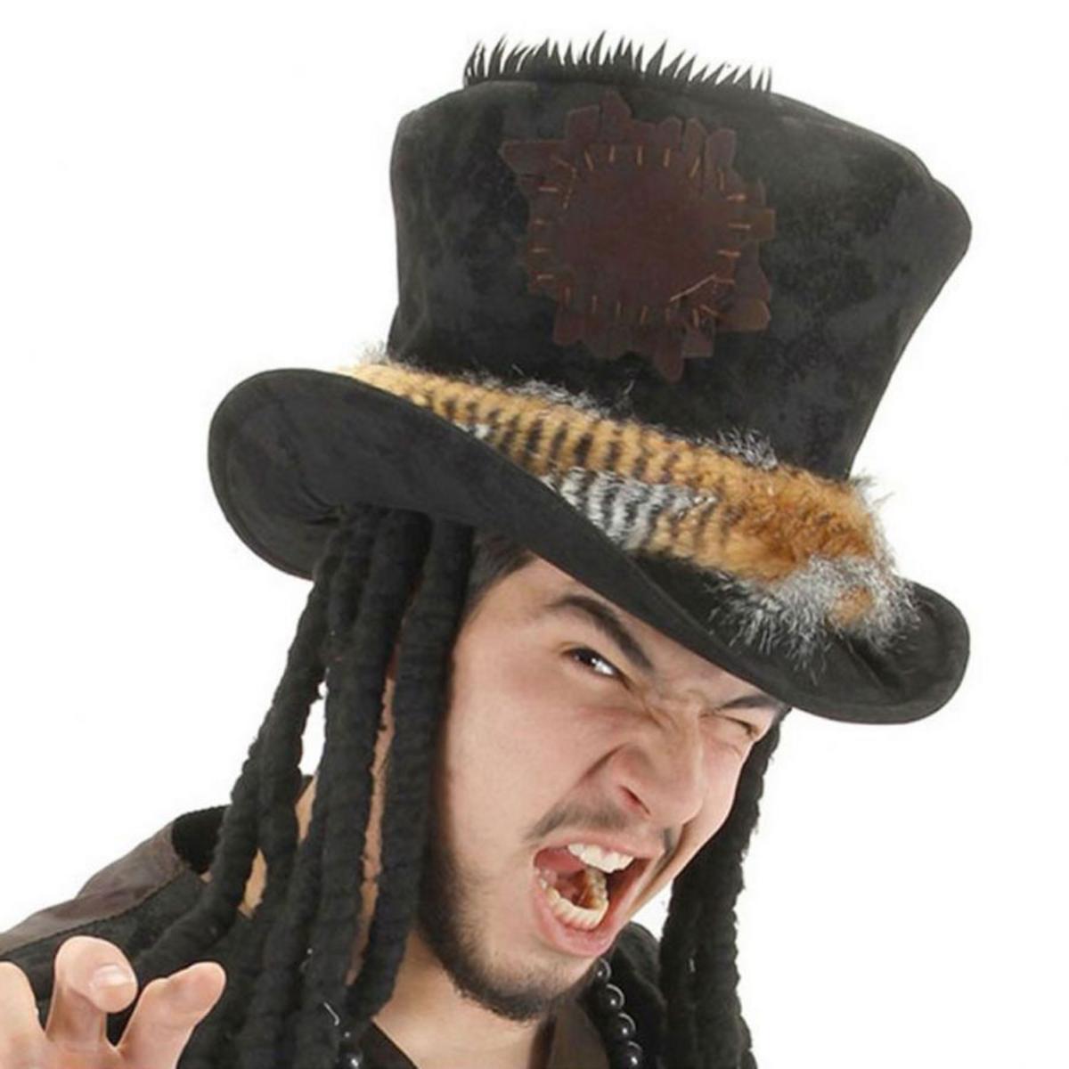 Elope | Medicine Man Top Hat | 190232 | lead | BLACK