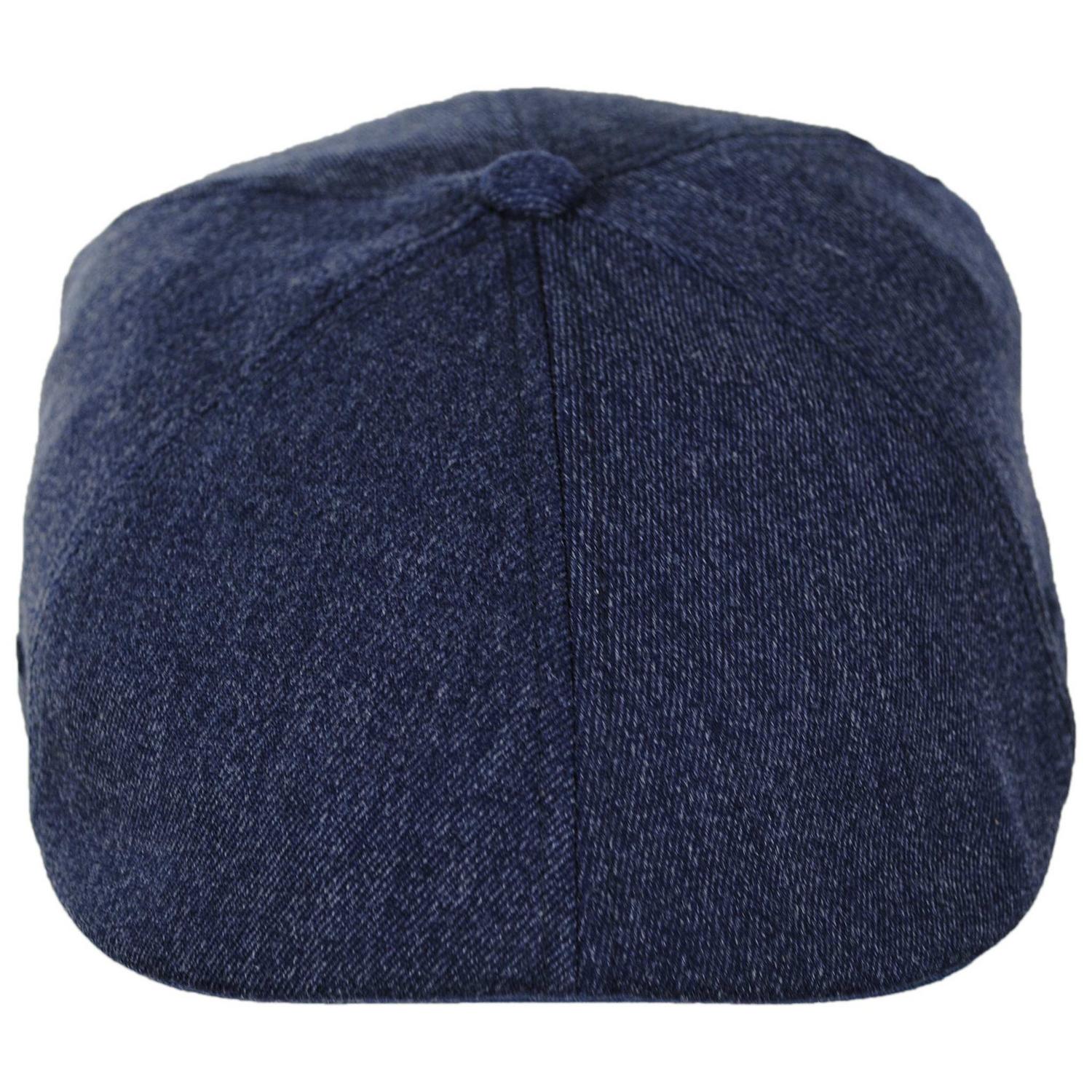 Kangol | Wool Blend Flexfit 504 Ivy Cap | 160833 | front | DENIM