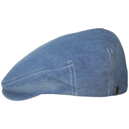 BRIXTON HATS | Hooligan Cotton Denim Ivy Cap | 161504 | profile | DENIM/OFF WHITE