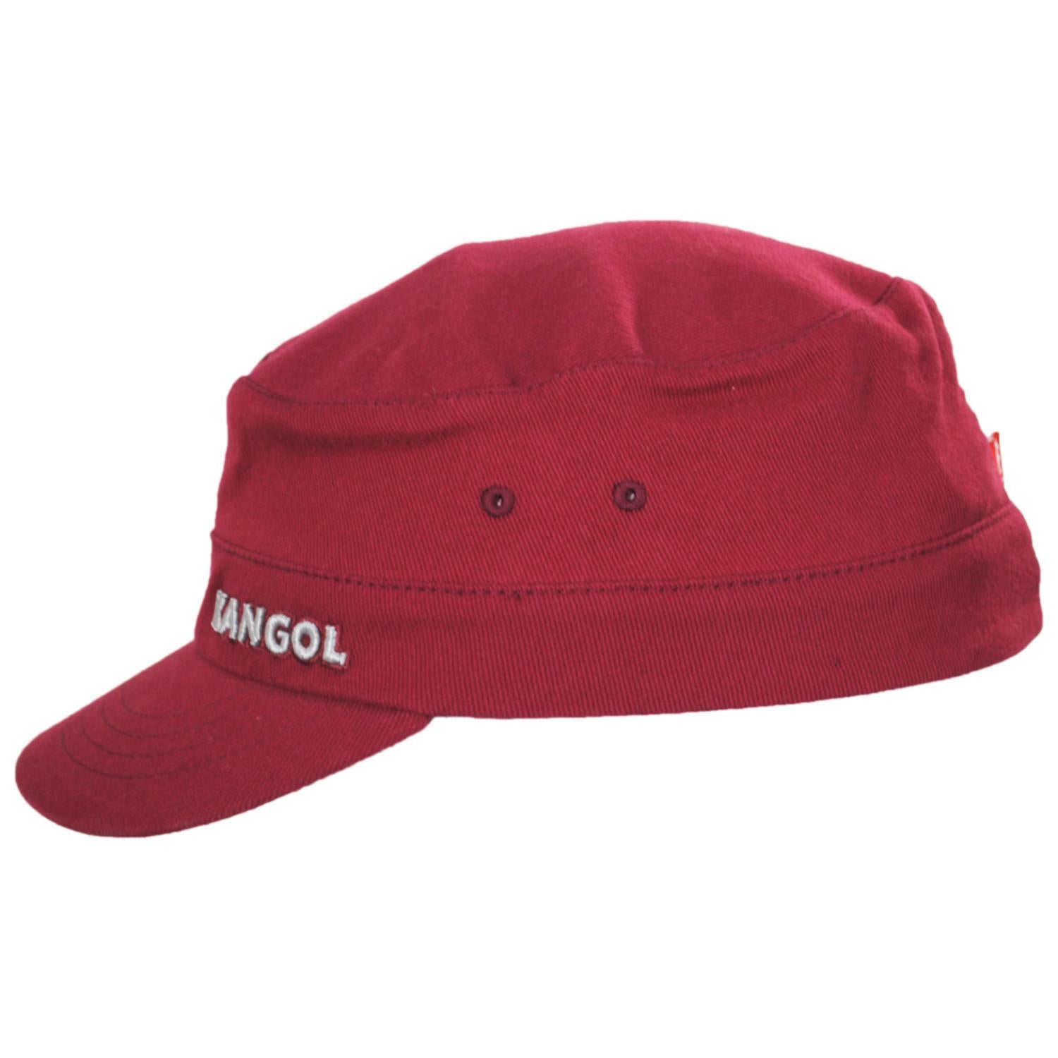 Kangol | Flexfit Cotton Twill Army Cap | 201110 | profile | CARDINAL