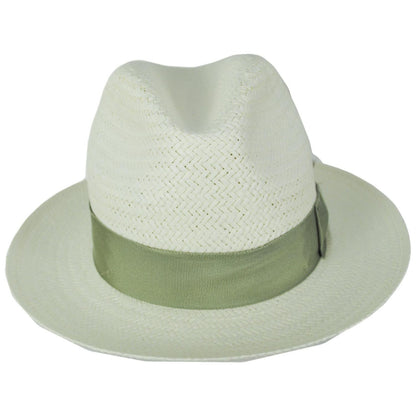 Bailey 1922 | Blixen Sun Raindura Straw Fedora Hat | 127936 | front | NATURAL