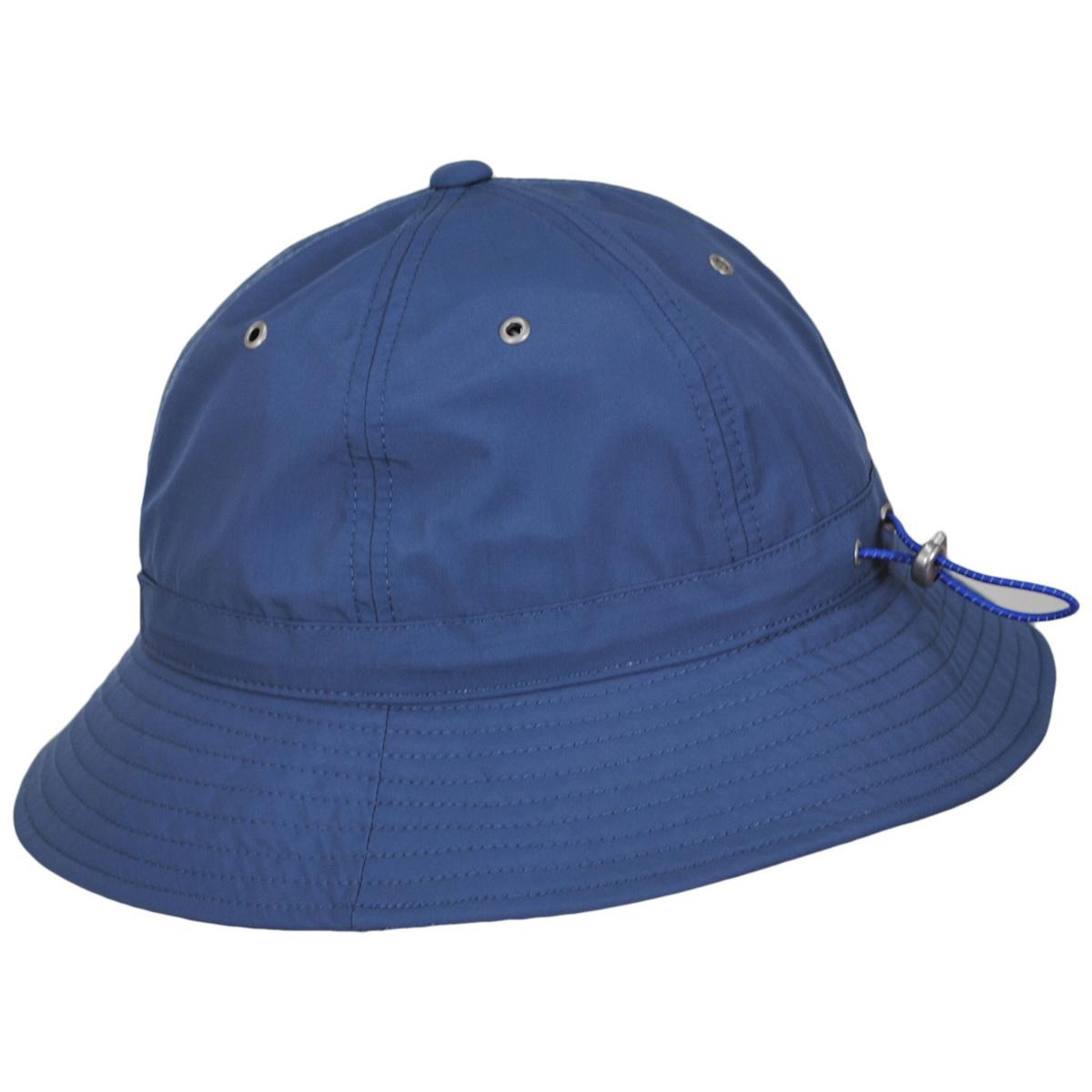 Kangol | Park Life Nylon Casual Bucket Hat | 185825 | profile | DARK DENIM BLUE