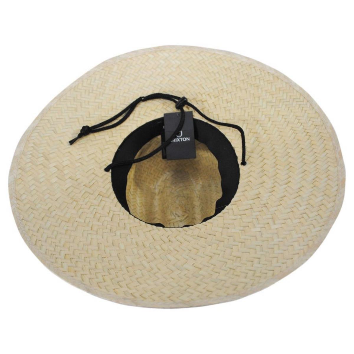 BRIXTON HATS | Crest Palm Leaf Straw Lifeguard Hat | 128334 | under | NATURAL