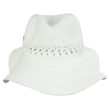 Melbourne Toyo Braid Fedora Hat