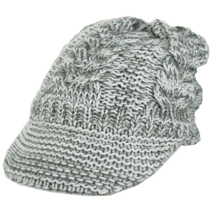 Scala | Lingyee Cable Knit Radar Cap | 106424 | lead | SAGE