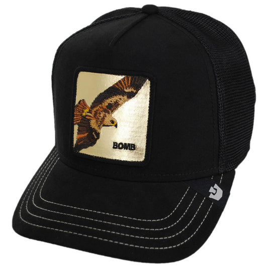 Goorin Bros | Golden Bomb Mesh Trucker Snapback Baseball Cap | 200739 | lead | VOID