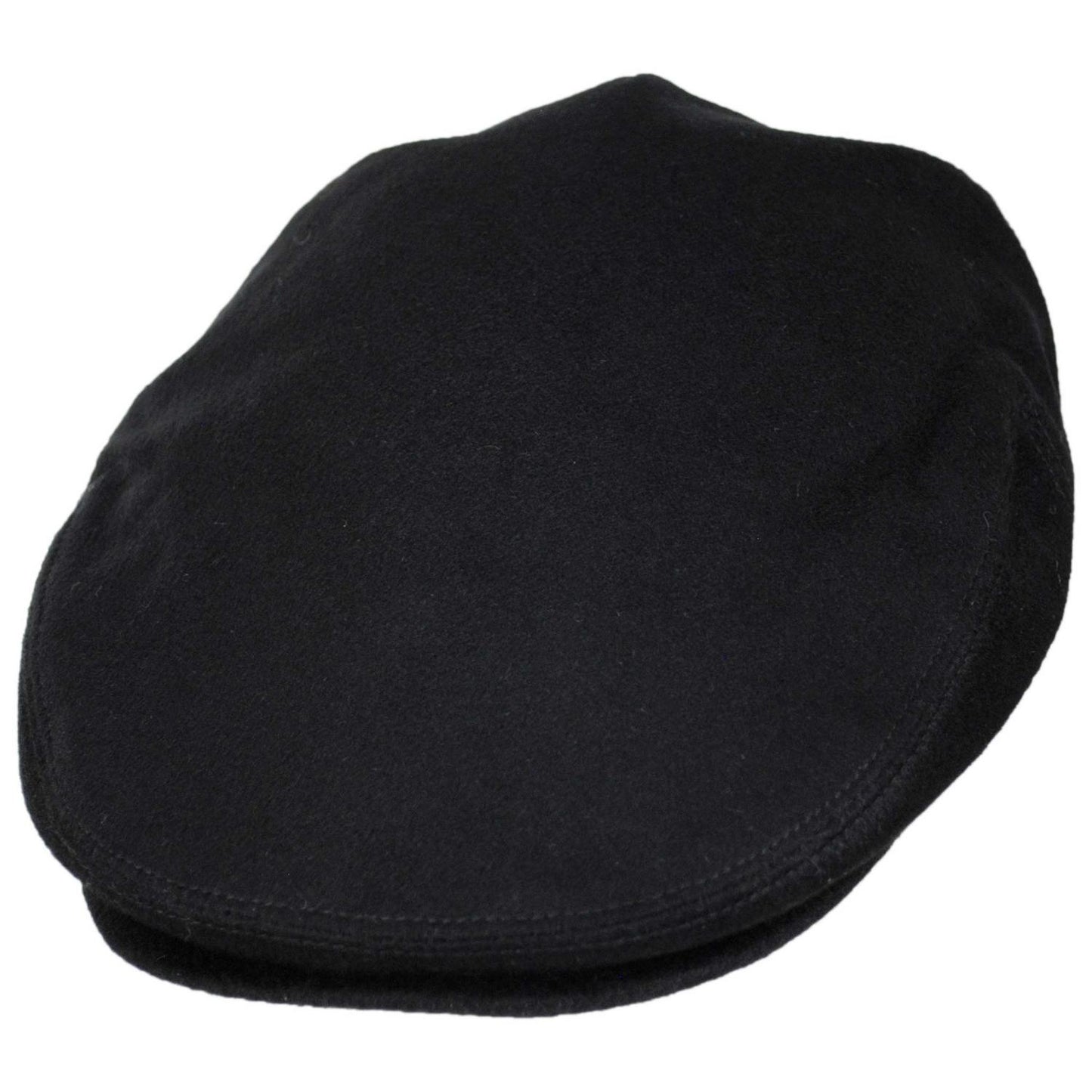 Jaxon Hats | Pure Wool Ivy Cap | 167768 | lead | BLACK