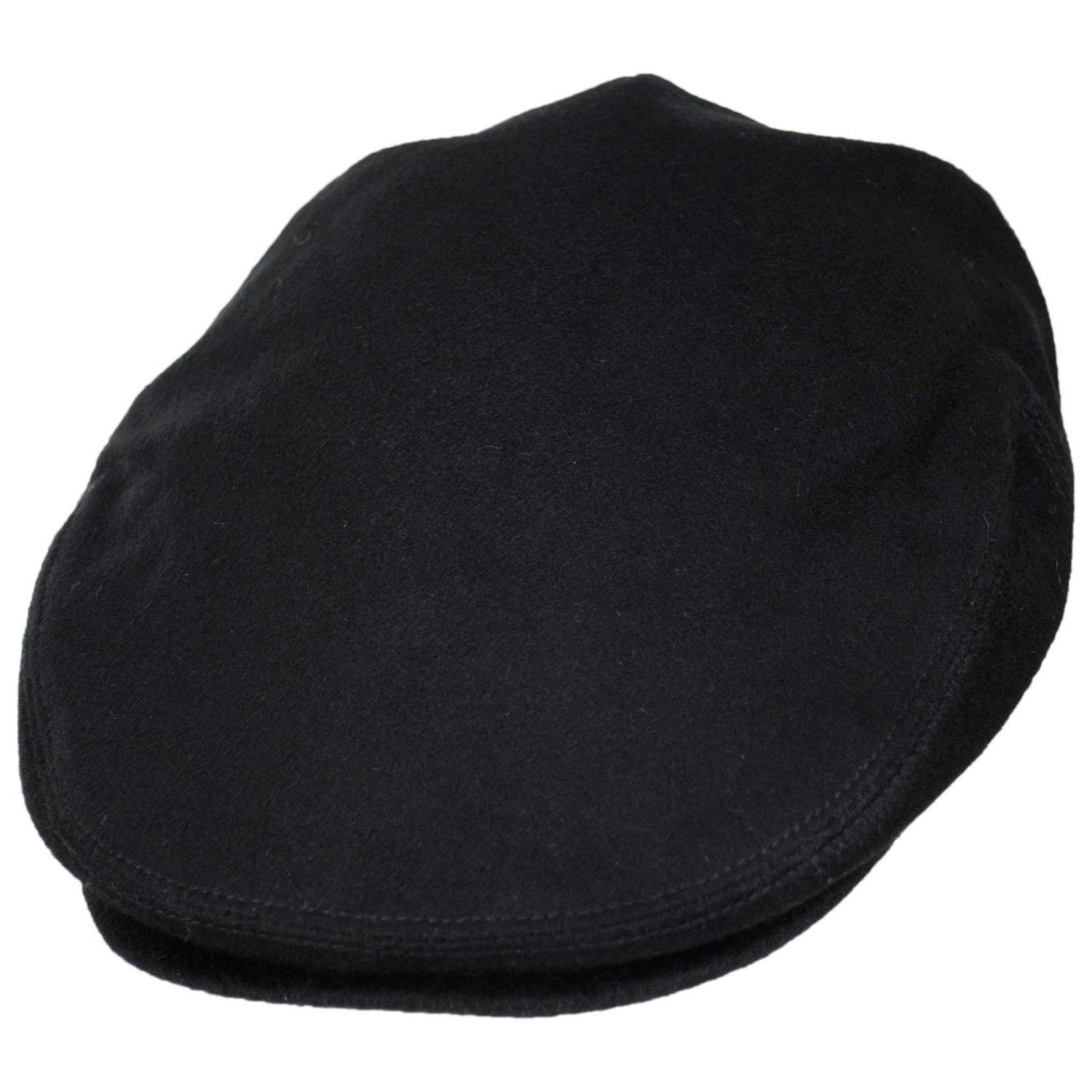 Jaxon Hats | Pure Wool Ivy Cap | 167768 | lead | BLACK