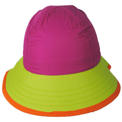 Panama Jack | Kid's Camps Bay Sun Hat | 508203 | front | HOT PINK