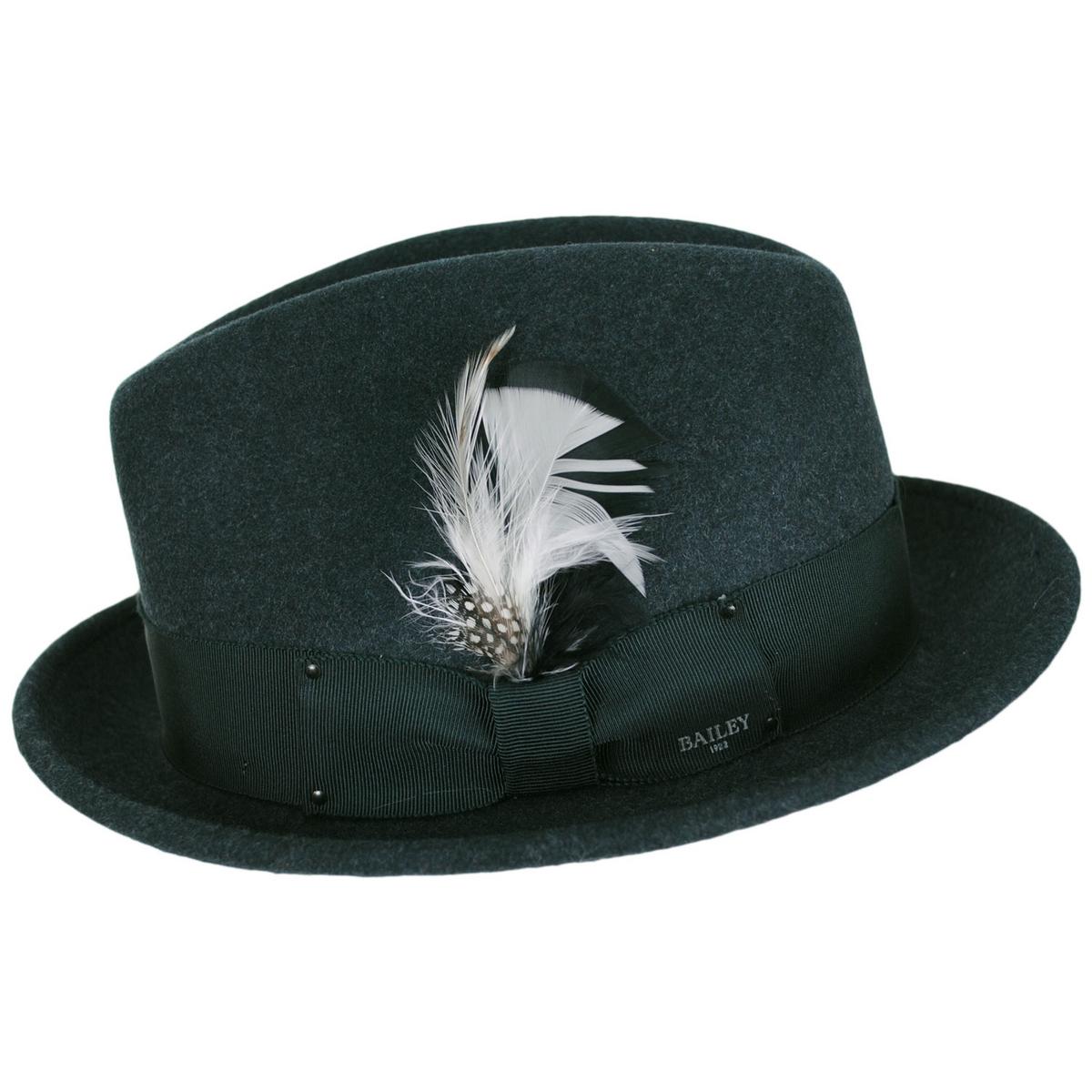 Bailey 1922 | Tino Wool LiteFelt Trilby Fedora Hat - Fashion Colors | 130008FW24 | profile | SEAMOSS MIX