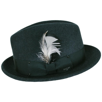 Bailey 1922 | Tino Wool LiteFelt Trilby Fedora Hat - Fashion Colors | 130008FW24 | profile | SEAMOSS MIX