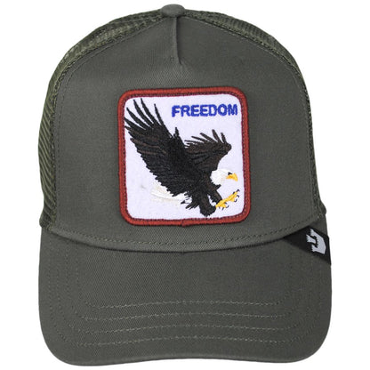 Goorin Bros | Freedom Mesh Trucker Snapback Baseball Cap | 200488 | front | MOSS