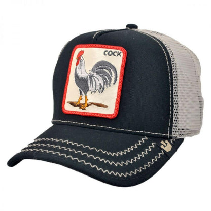 Goorin Bros | Cock Mesh Trucker Snapback Baseball Cap | 200441 | lead | BLACK