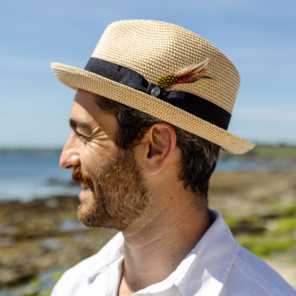 Jaxon Hats | Toyo Straw Braid Trilby Fedora Hat | 128500 | lsmthree | TAN