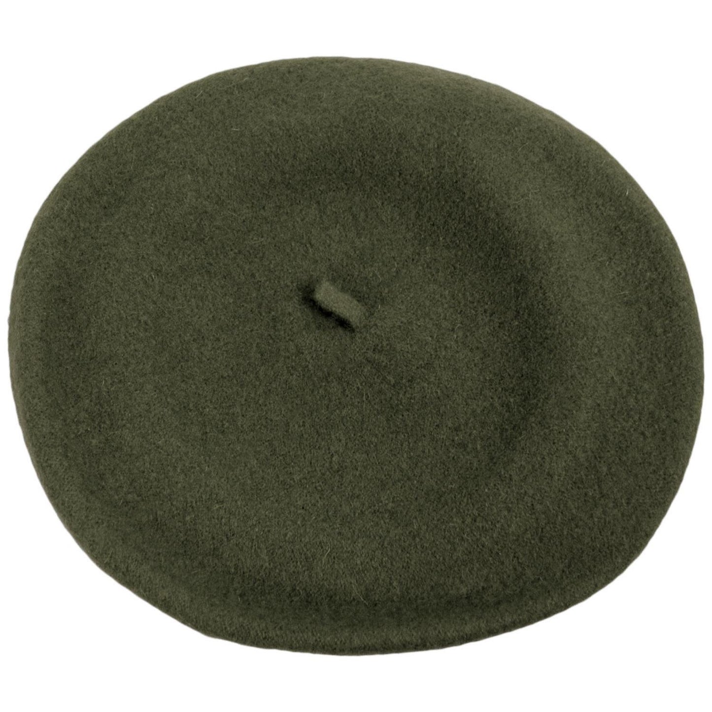 Village Hat Shop | Wool Fashion Beret | 152500 | top | OLIVE GREEN
