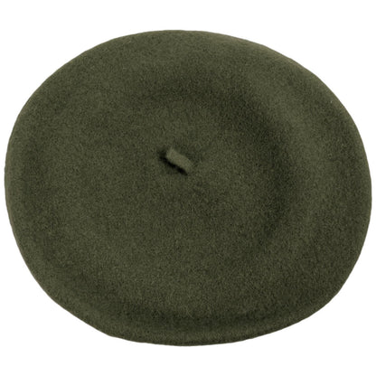 Village Hat Shop | Wool Fashion Beret | 152500 | top | OLIVE GREEN