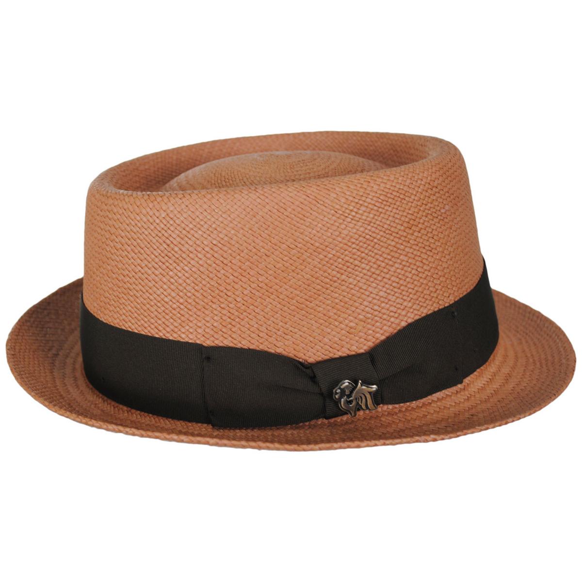 Bigalli | Panama Straw Pork Pie Hat | 129214 | profile | PUTTY