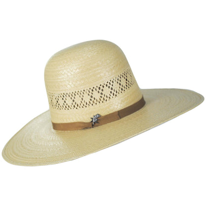 Bailey Western | Rosco 10X Shantung Straw Western Hat | 127946 | profile | LINEN