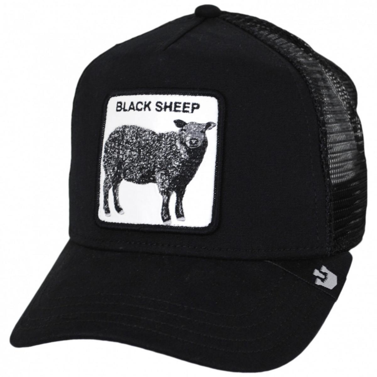 Goorin Bros | Ba Ba Black Sheep Mesh Trucker Snapback Baseball Cap | 200374 | lead | VOID