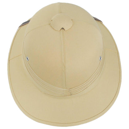 Village Hat Shop | Indian Pith Helmet | 155805 | top | KHAKI