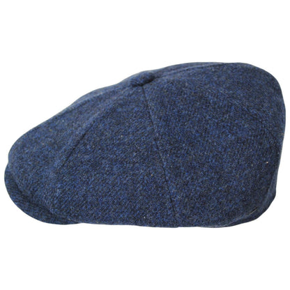 Bailey 1922 | Ciro Shetland Wool Newsboy Cap | 167241 | profile | BLUE