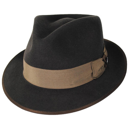 Stetson | Hashtag Wool Felt Fedora Hat | 130771 | lead | SAGE