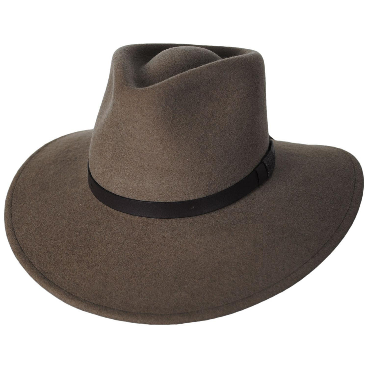 Bigalli | Australian Wool Felt Outback Hat | 131419 | lead | KHAKI