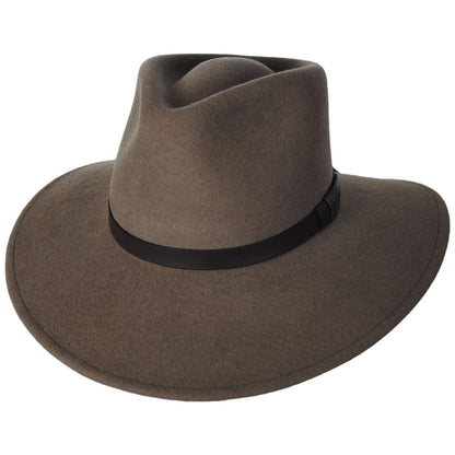 Bigalli | Australian Wool Felt Outback Hat | 131419 | lead | KHAKI
